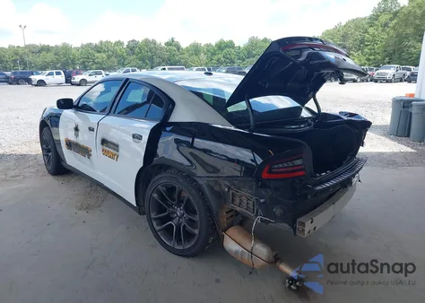 2023 Dodge Charger Police Rwd из США, поврежденный, VIN 2C3CDXAT4PH651502